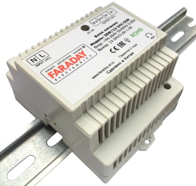 Faraday 36W/12-24V/DIN